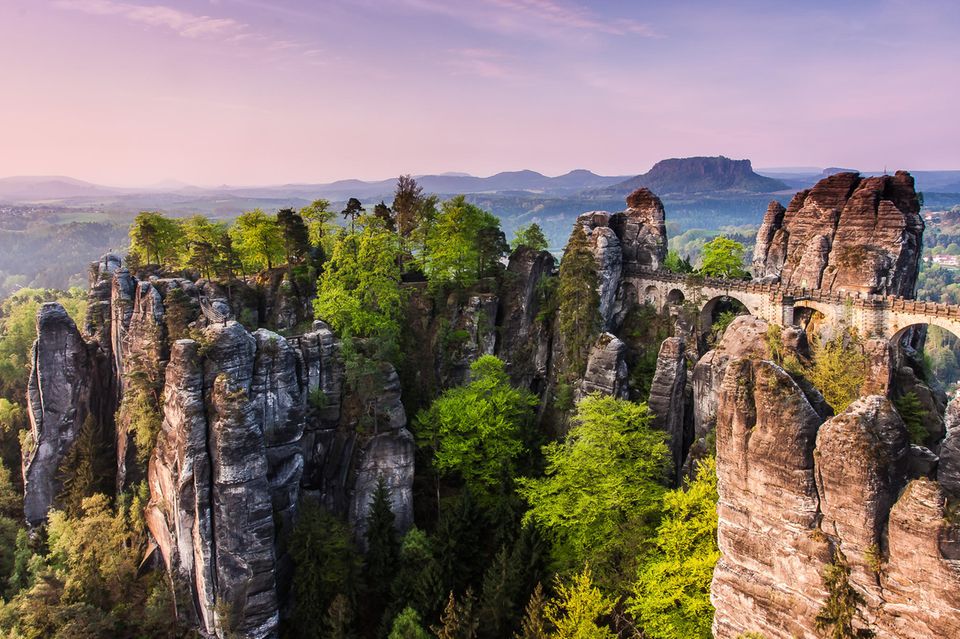 Wanderlust: The mountain formations of Saxon Switzerland.