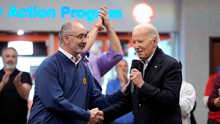 The United Auto Workers and their leader Shawn Fain officially support Biden.