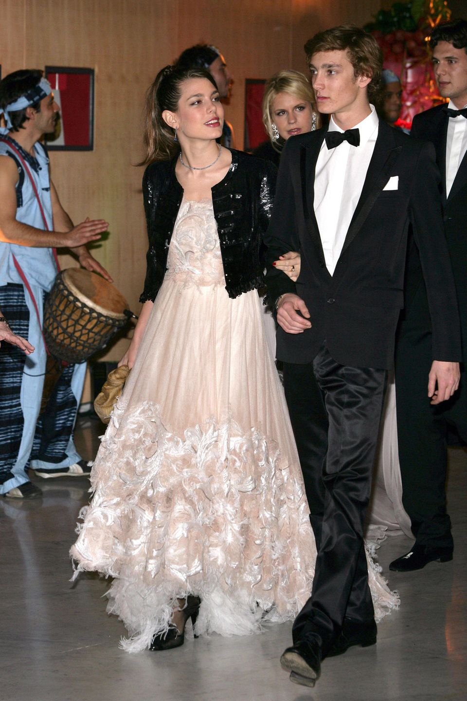 Charlotte and Pierre Casiraghi on March 25, 2006.