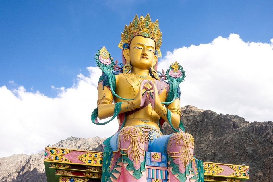Ladakh: Maitreya Buddha