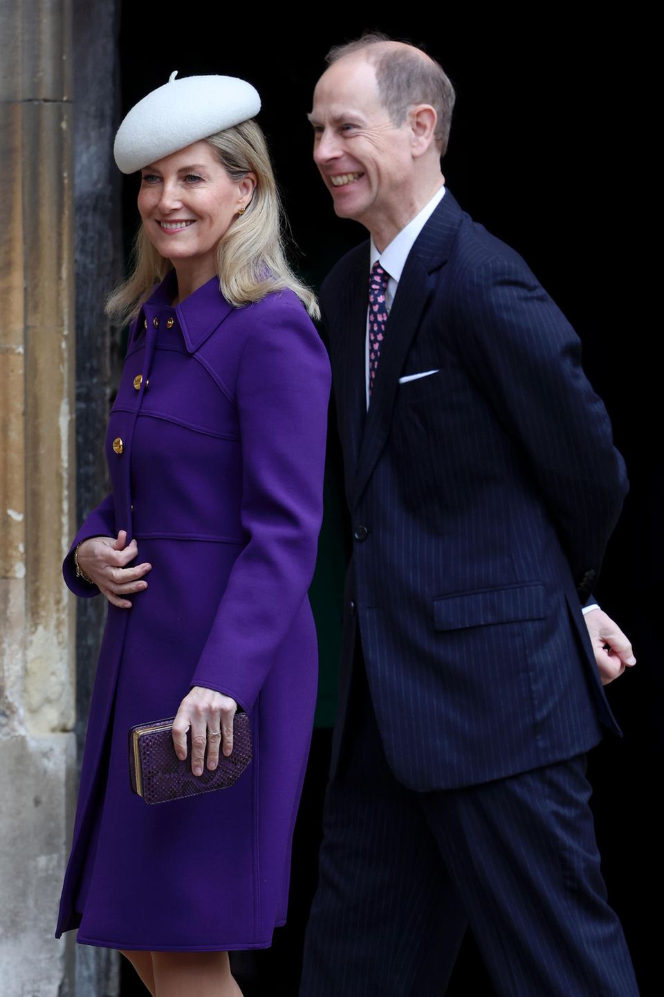 The royal family at the Easter service 2024: It goes dark – with one exception
