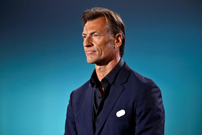 Hervé Renard, during the draw for the women's Olympic tournament, in Saint-Denis, Wednesday March 20, 2024. 