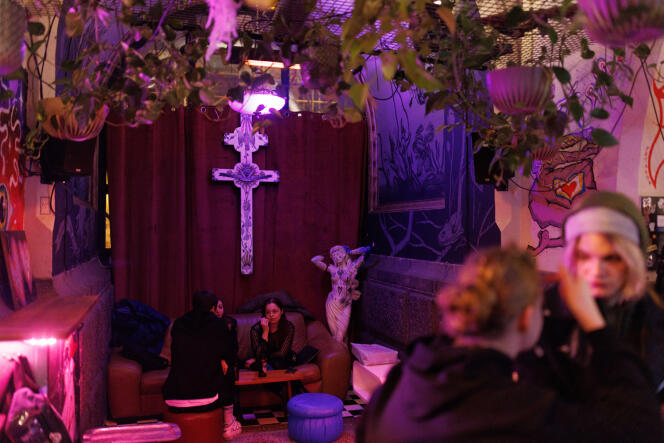 The Karma bar, in Warsaw, February 24, 2024.