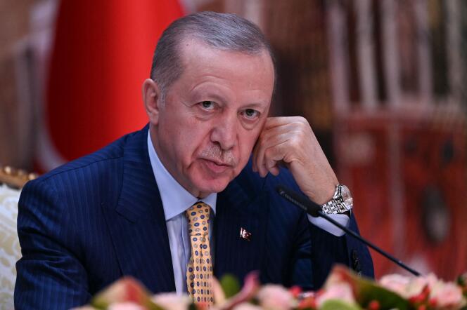 Recep Tayyip Erdogan, in Istanbul, March 8, 2024.