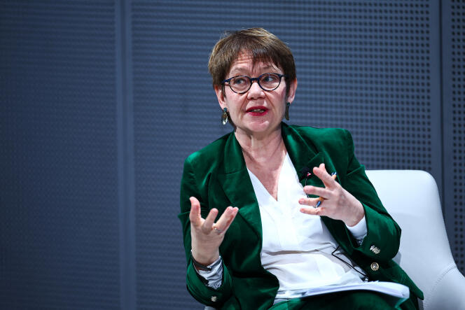 Odile Renaud-Basso, president of the EBRD, in London, February 26, 2024.