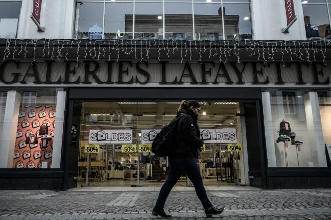 A Galeries Lafayette store, in Libourne (Gironde), January 12, 2024.