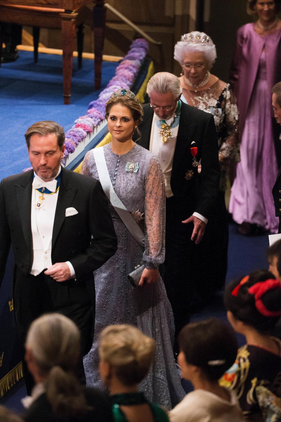 Chris O'Neill, Princess Madeleine, Tord Magnuson and Princess Christina