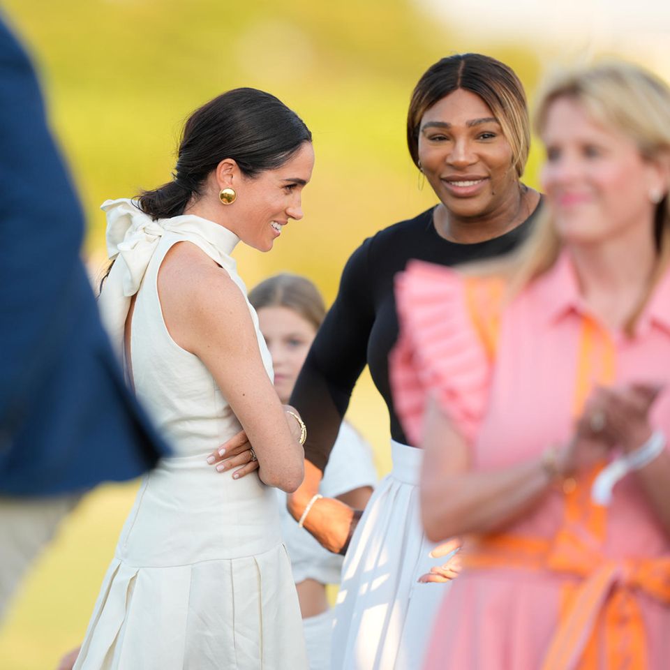Duchess Meghan and Serena Williams