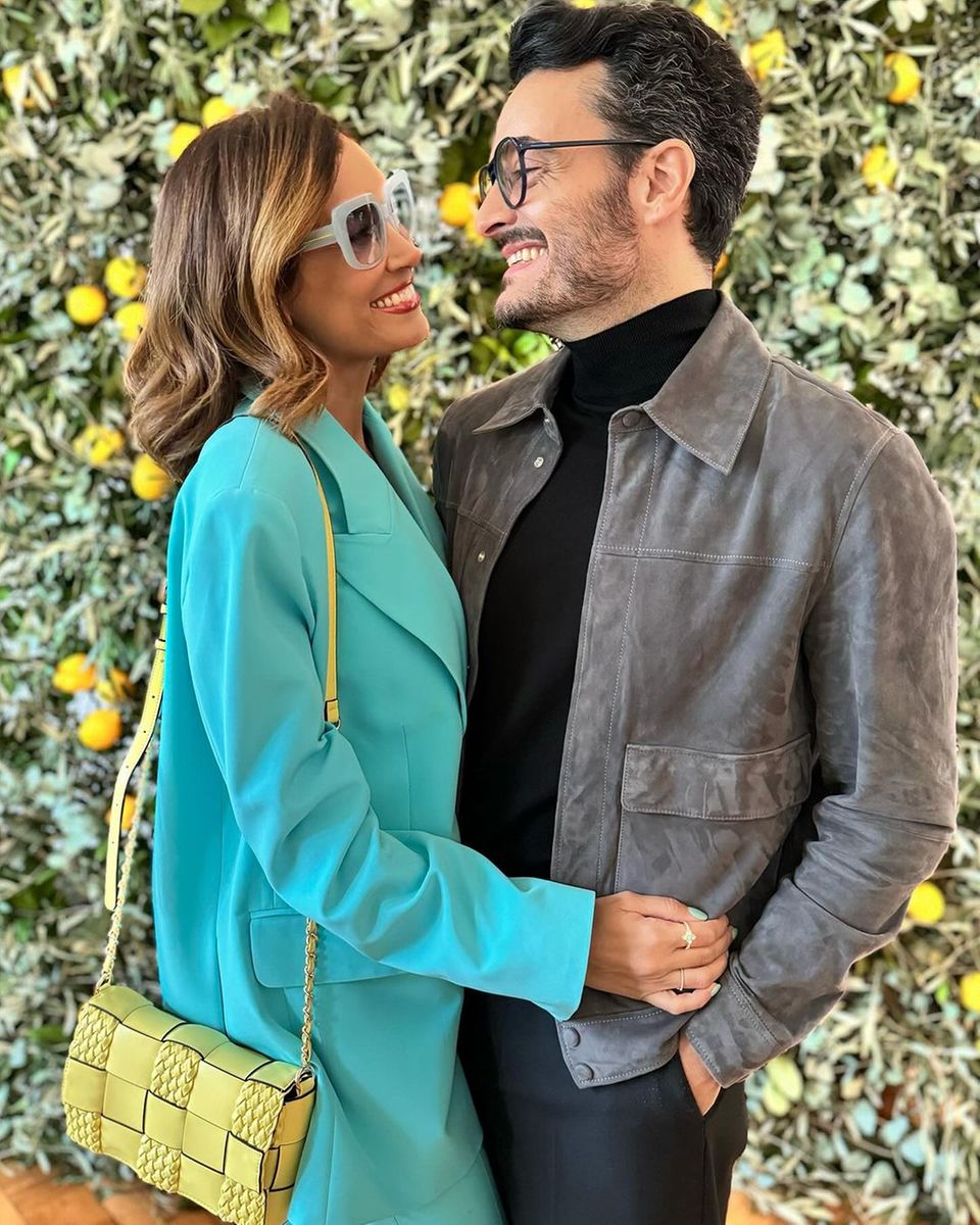 Jana Ina Zarrella and Giovanni Zarrella at the launch of their joint eyewear collection