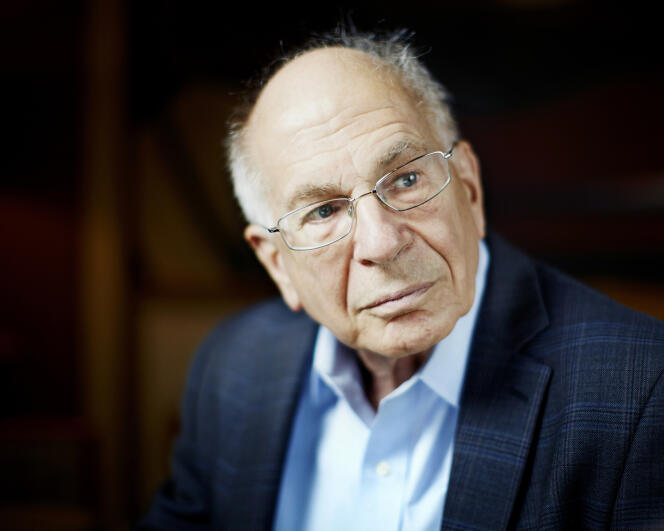 Daniel Kahneman, in Paris in May 2013. 