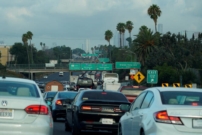 A Los Angeles highway, September 19, 2019.
