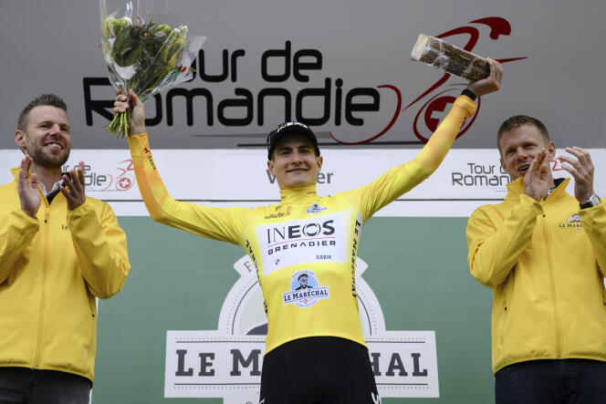 Carlos Rodriguez won the 2024 Tour de Romandie on Sunday April 28, the greatest victory of his young career.